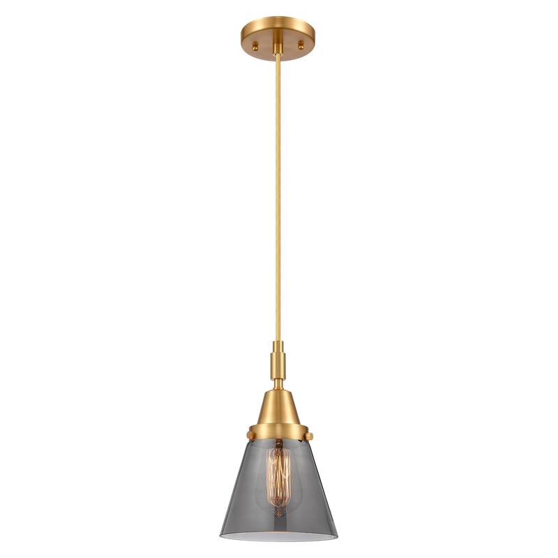 Innovations Lighting 447-1P-G63 Cone 6" Wide Mini Pendant with Light