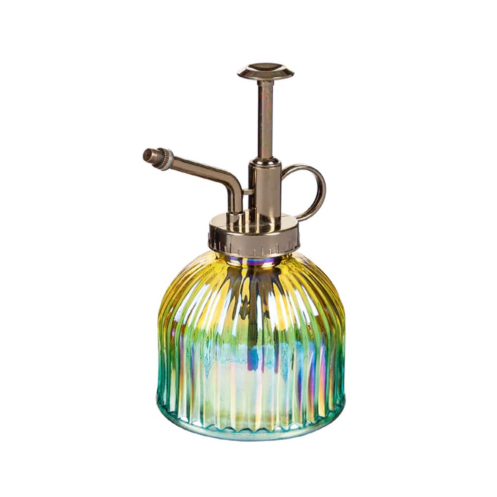 Iridescent Ombre Glass Plant Mister, Yellow