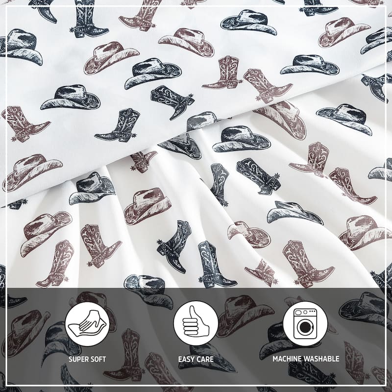 Wrangler Printed Novelty Sheet Sets
