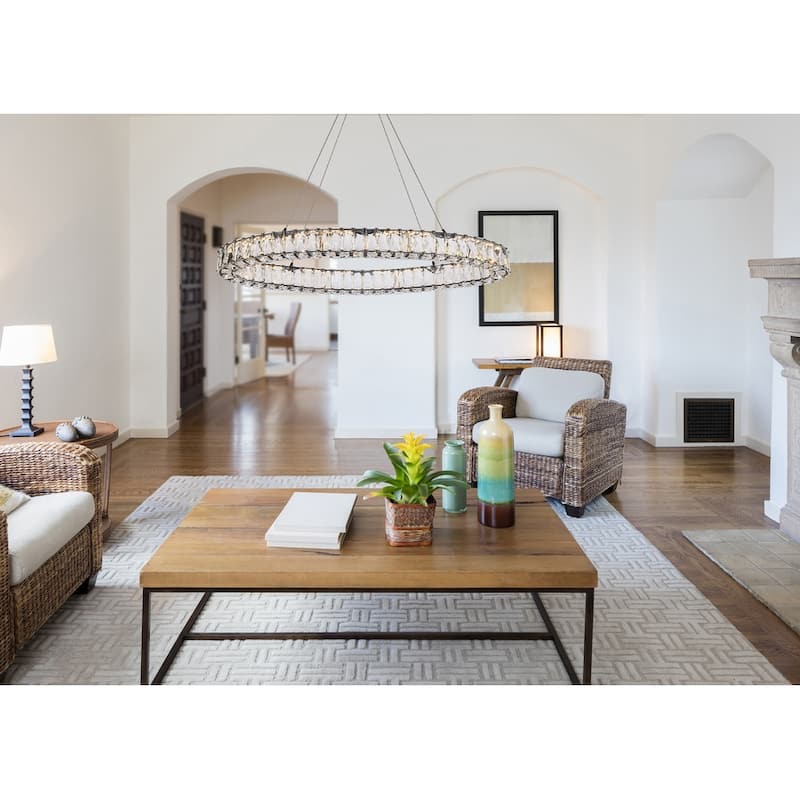 Indigo Home 36 inch LED oval Single pendant