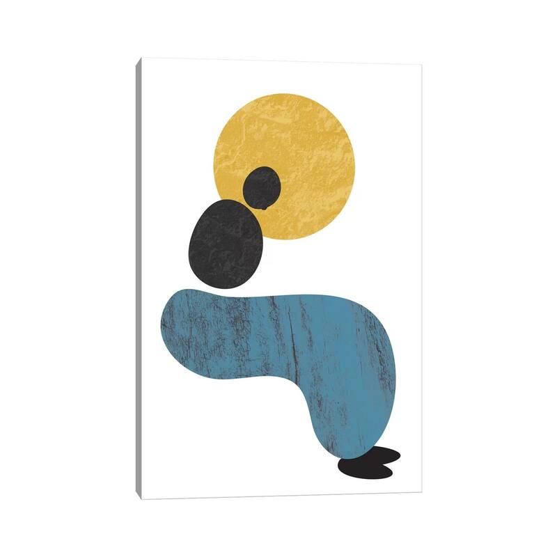iCanvas "Abstract Lady" by Flatowl Canvas Print
