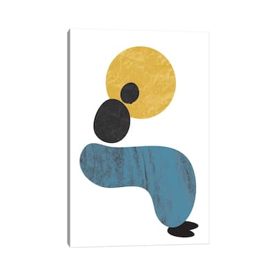 iCanvas "Abstract Lady" by Flatowl Canvas Print