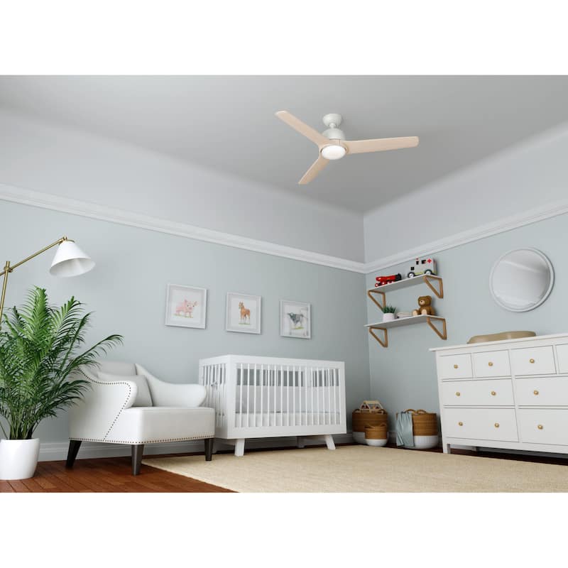 Hunter 54" Norden Ceiling Fan with LED Light Kit and Handheld Remote - Transitional, Modern, Contemporary