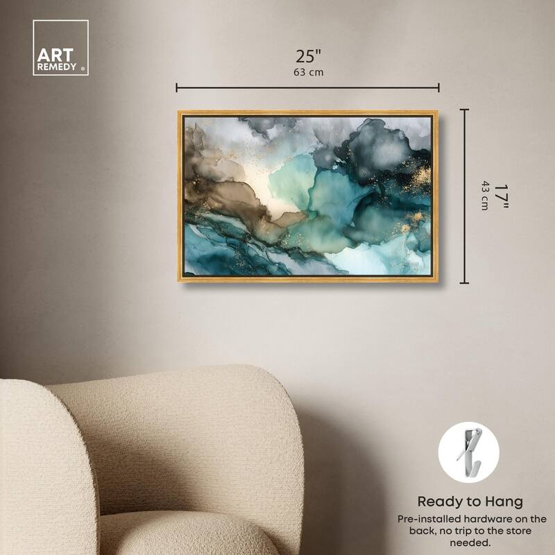 Veiled Inlet Canvas by Art Remedy