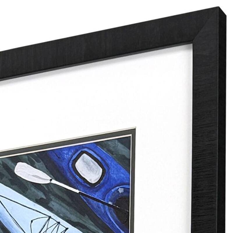 Paragon Colorful Kayaks Framed Art - Set of 2