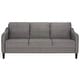 preview thumbnail 4 of 28, SAFAVIEH Couture Edalynn Modern 3 Seater Sofa - 77"W x 32"D x 34"H