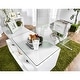 preview thumbnail 13 of 12, Furniture of America Marisa Contemporary 59-inch Metal Convertible Computer Desk