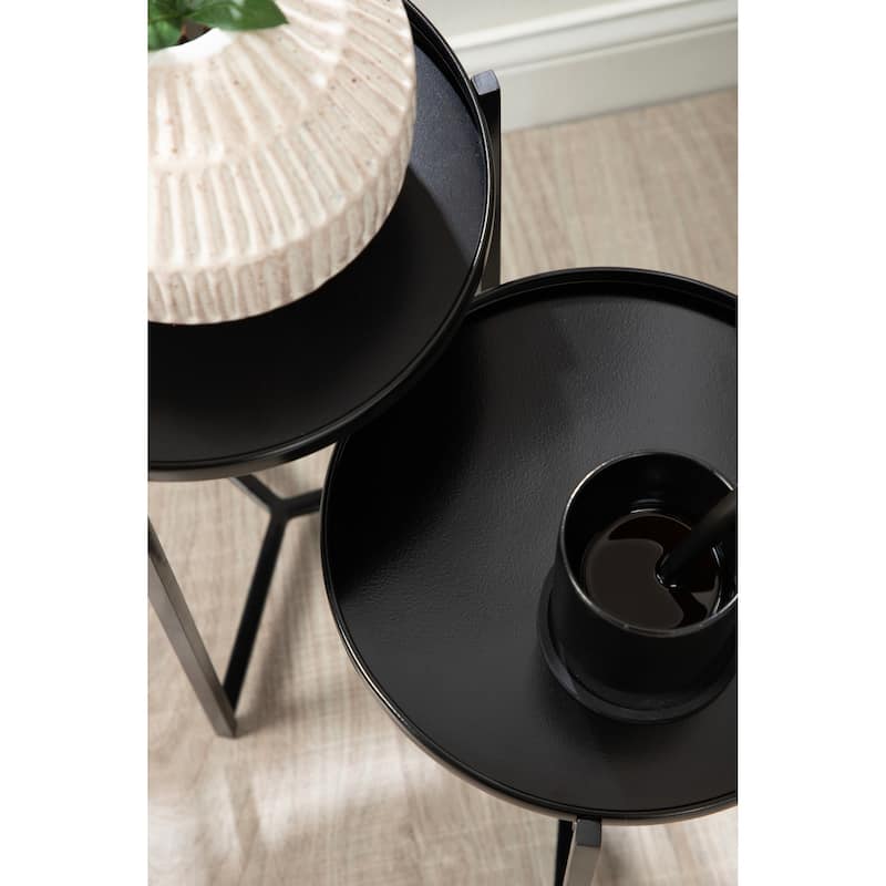 Kate and Laurel Aguilar Plant Stand Set - 2 Piece