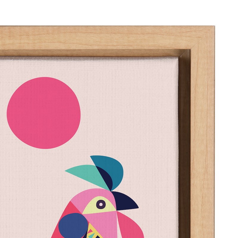 Kate and Laurel Sylvie Wyandotte Canvas by Rachel Lee of My Dream Wall