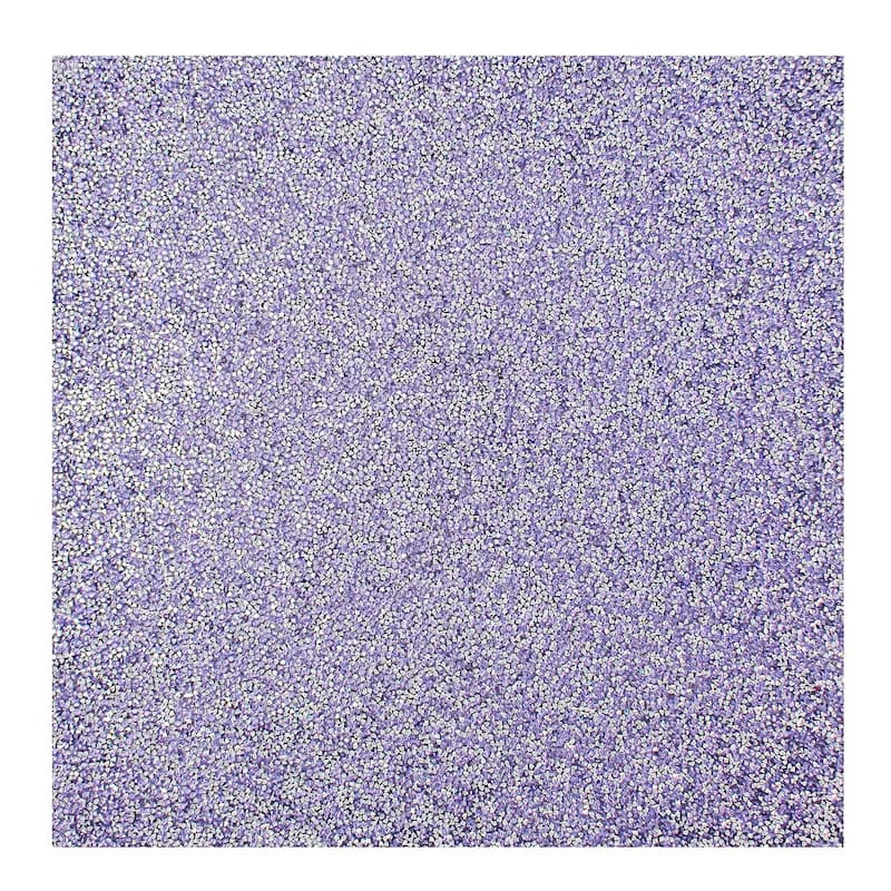 Sparkles Home Luminous Square Rhinestone Placemat - Lavender