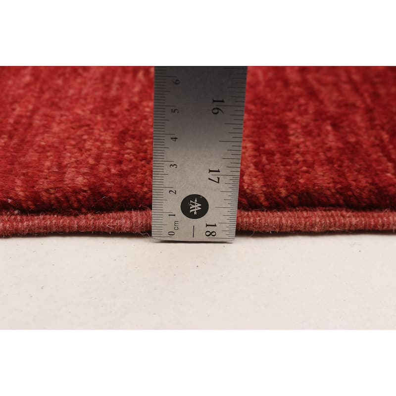 Pak Finest Gabbeh Red Rug 3'2" x 4'8" - 3'2 x 4'8