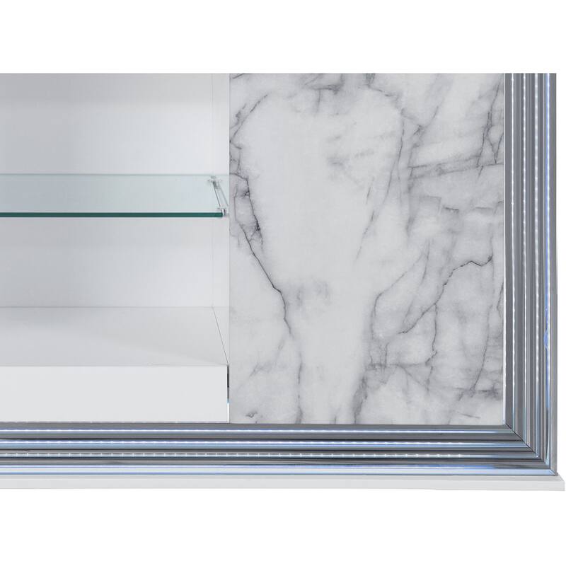 MOON WHITE MARBLE buffet - marble
