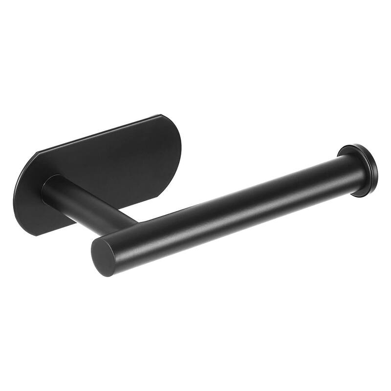 Wall Mount Kitchen Paper Towel Holder Stainless Steel - Matte Black