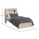 preview thumbnail 7 of 12, Darby Complete Platform Bed