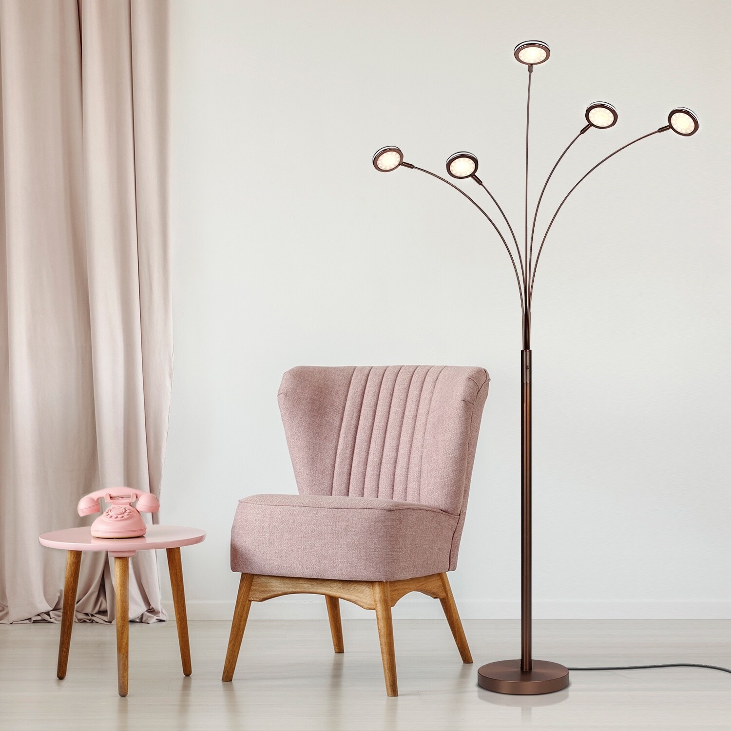 Brightech tree spotlight led floor lamp cheap