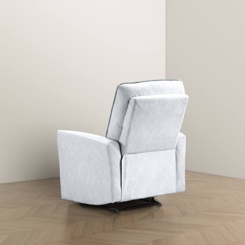 Comfort Elite Suede Power Recliner Lounge Chair