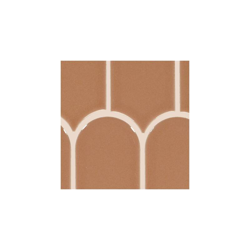 Daltile Artefino Vintage 2 x 6 Fish Scale Mosaic (10 PC Per SQFT) (10.00 SQFT Per Carton)