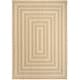 preview thumbnail 58 of 82, Nourison Tulum Indoor/Outdoor Geometric Area Rug 4' x 6' - Taupe/Ivory