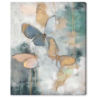 Butterflies Dream II Canvas by Art Remedy, Gallery Wrapped