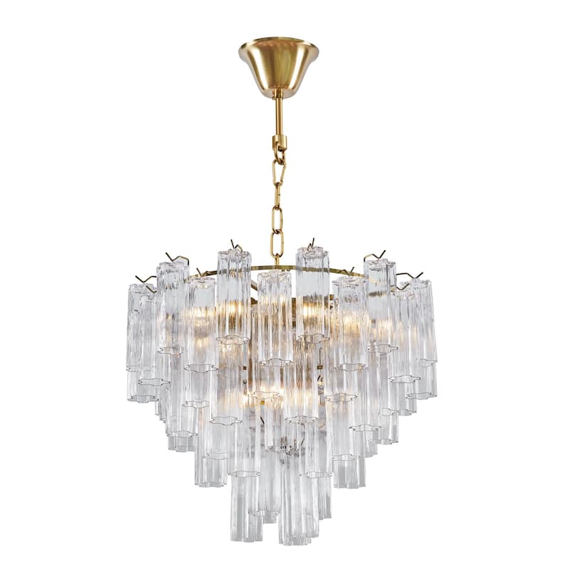 Artcraft Sophia Chandelier - Brass Finish - 26" D x 26" W x 26" H