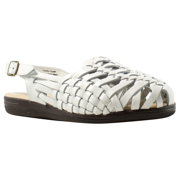 womens white fisherman sandals