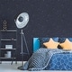 preview thumbnail 2 of 2, Transform Starlight Black Peel & Stick Wallpaper