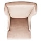 preview thumbnail 7 of 8, SAFAVIEH Dining Deco Bacall Velvet Dark Champagne Dining Chair - 24" x 28.3" x 47"