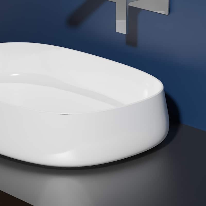 WS Bath Collections Mood JU 60.40 Mood 24-3/8" Rectangular Ceramic