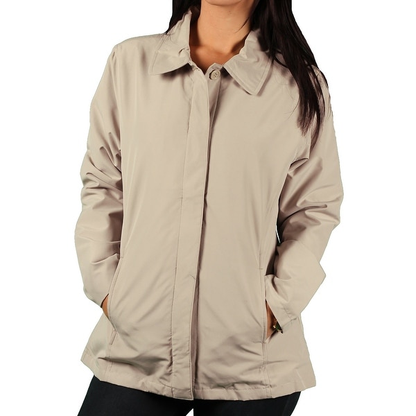 Vantage Ladies 'Soho' Button-Front Microfiber Jacket