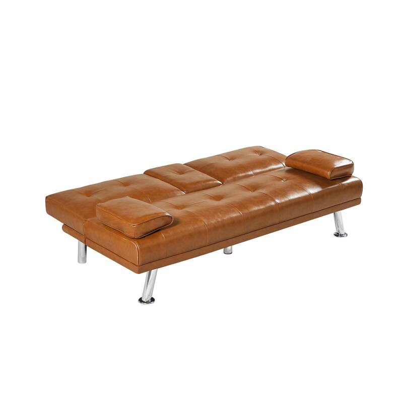 Foldable Sofa Bed With Cup Holder