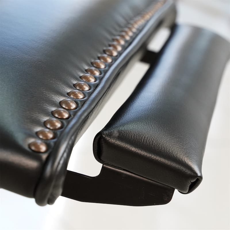 Hekkin Genuine Leather Power Recliner with Adjustable Headrest and USB Port Ultra-Comfy Living Room Seating