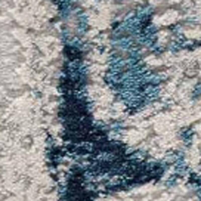 HomeRoots Abstract Modern Runner Area Rug