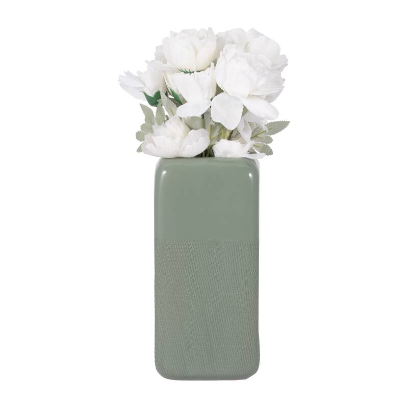 Sagebrook Home Ceramic Vase, Versatile Home Accents for Stylish Decor