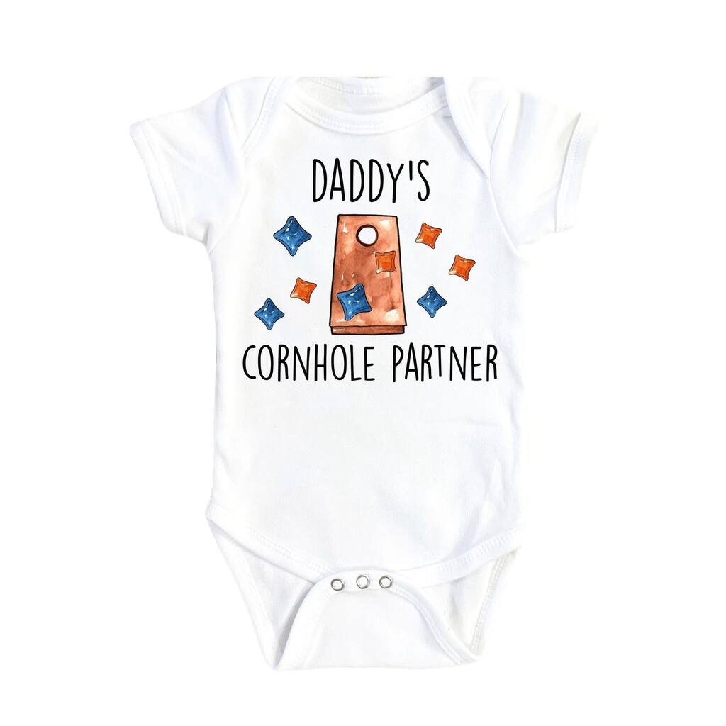 Cornhole Buddy - Baby Boy Girl Clothes Infant Bodysuit Funny Cute Newborn