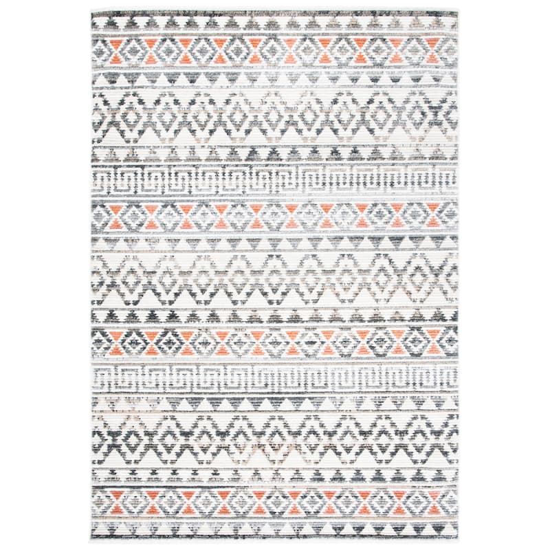 SAFAVIEH Sedona Elmire Boho Tribal Fringe Rug