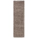 preview thumbnail 48 of 89, SAFAVIEH Evolution Shag Gwenaele Solid 1.8-inch Thick Rug 2'2" x 8' Runner - Brown - Runner