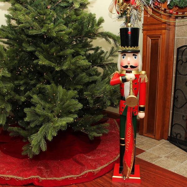 Shop 36 Red And Blue Nutcracker Soldier Christmas Decor
