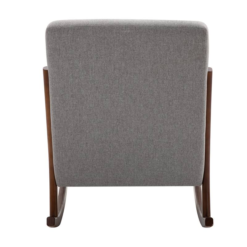 Upholstered Rocking Chair Armchair
