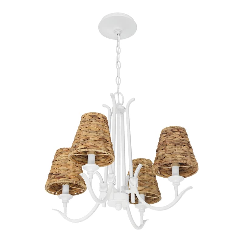 Craftmade 58324 Kokomo 4 Light 22" Wide Chandelier