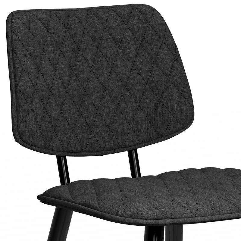 WYNDENHALL Skyla Contemporary 16 inch Counter Height Stool (Set of 2) - 19.5"D x 19"W x 38"H