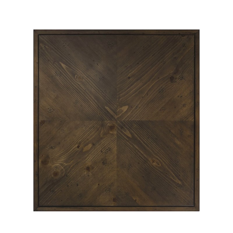 Mitchell Nutmeg Brown Cedar End Table for Living Room