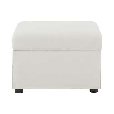 Upholstered Storage Ottoman with Hydraulic Lift Top