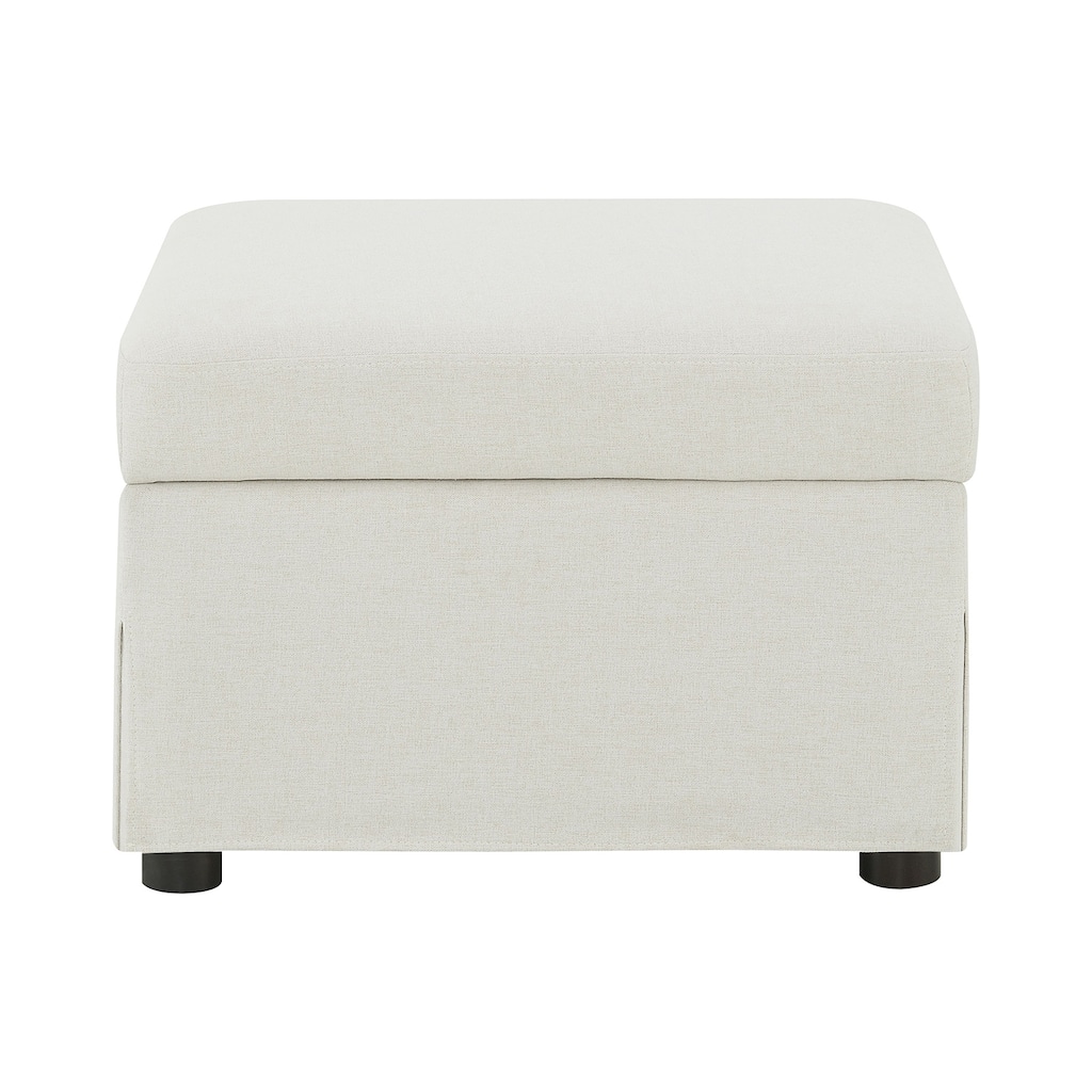Upholstered Storage Ottoman with Hydraulic Lift Top