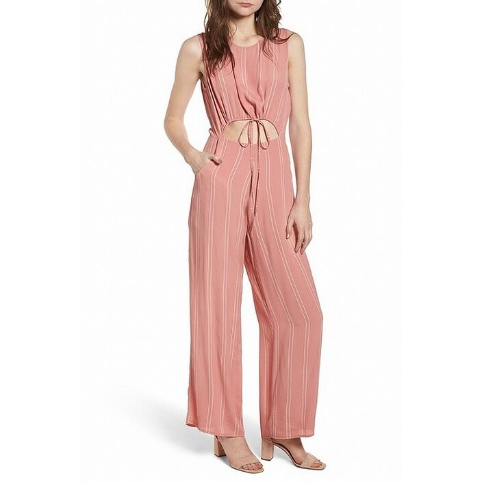 leith white jumpsuit