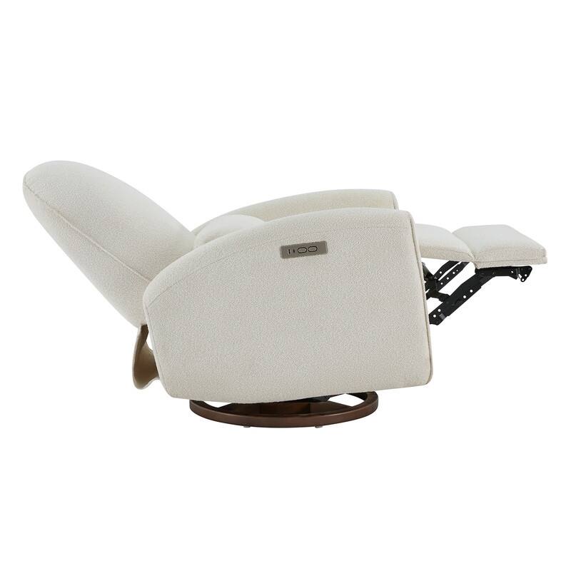 Power/ Manual Swivel Glider Recliner Chair Nursery Chair