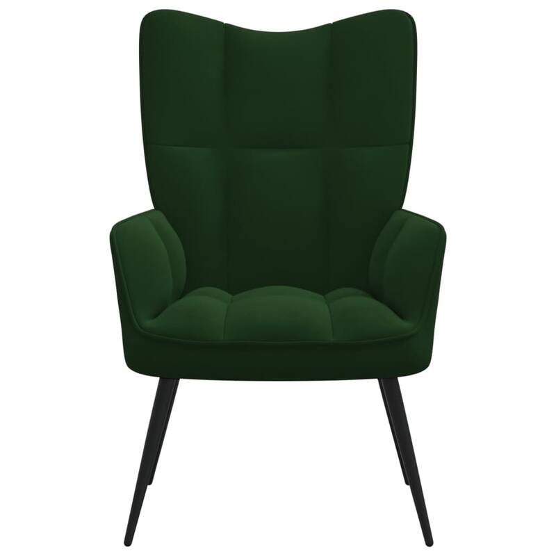 vidaXL Relaxing Chair multi colors Velvet