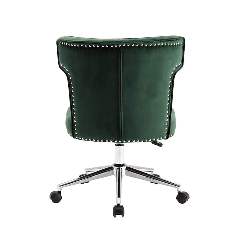 Porthos Home Cole Ergonomic Office Chair, Casters and Footers Both Included