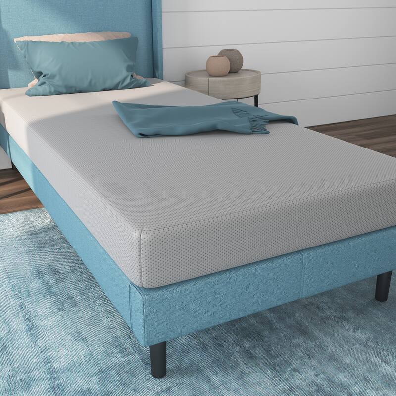 Nap Queen Rainbow 5" Memory Foam Twin Mattress, Pink