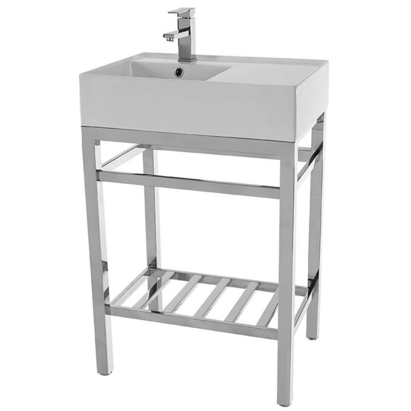 Nameeks Scarabeo 5114-CON2-No Hole Teorema 2 23-5/8" Rectangular