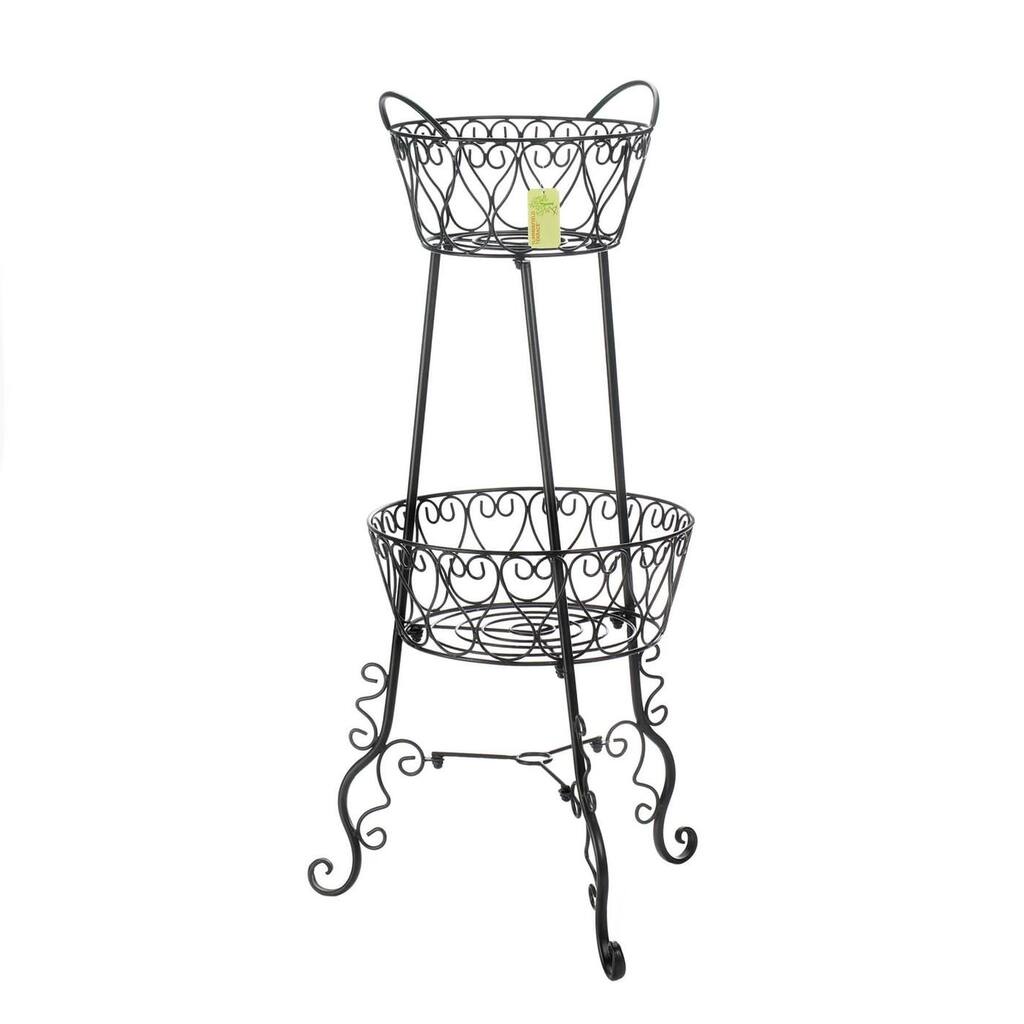 2 tier plant stand
